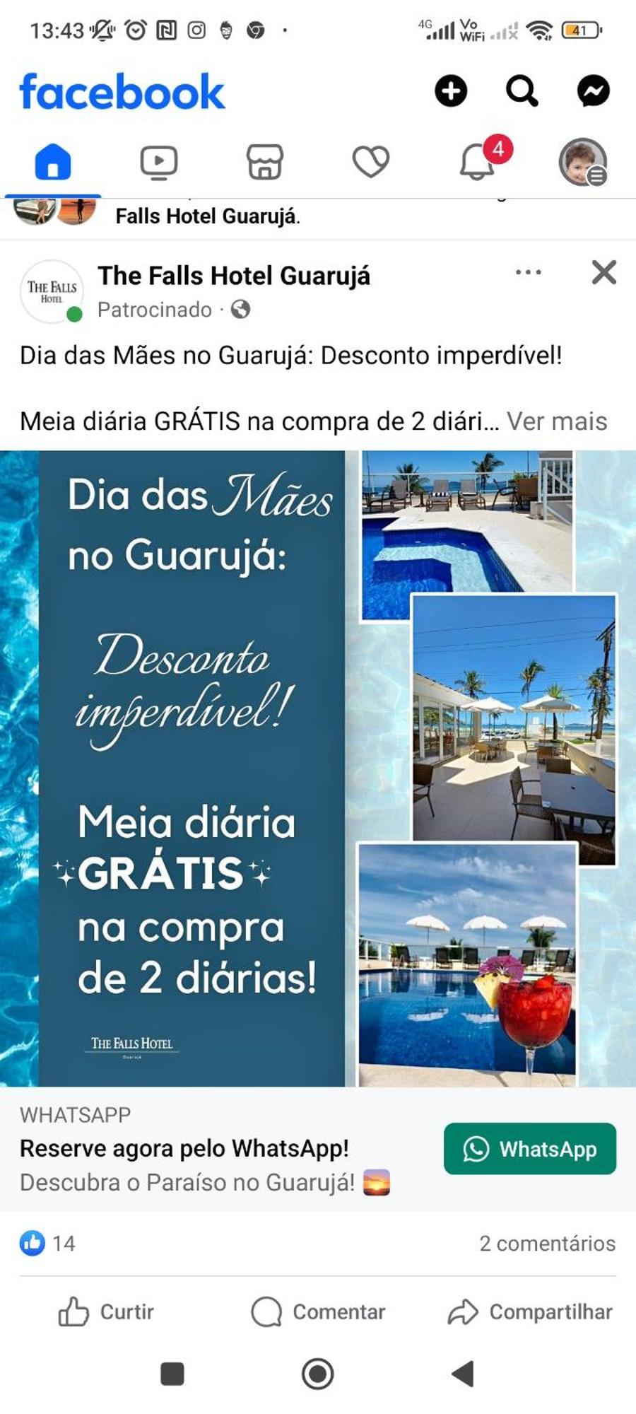 Hotel Vila Do Tombo Guarujá Esterno foto